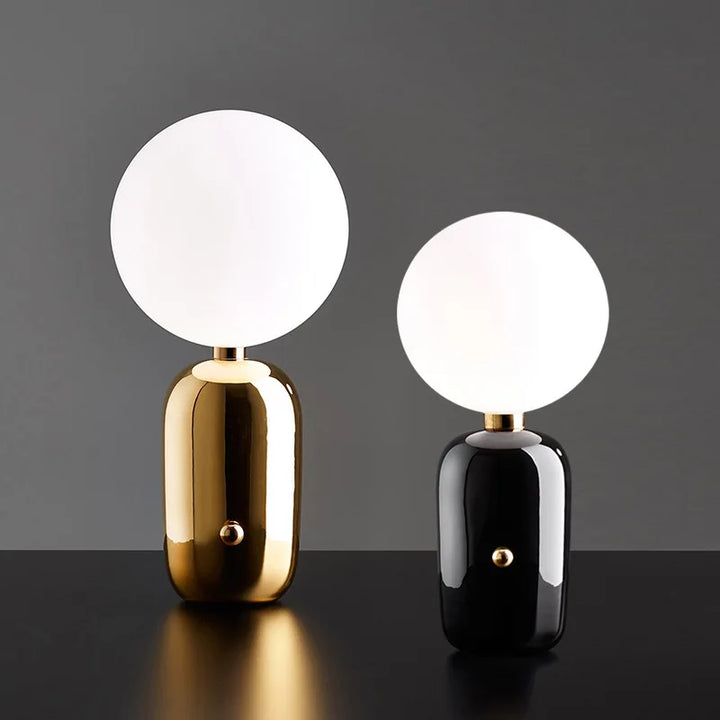 Scandinavian Luxury Table Lamp: WinterGlo Lighting with Style Noxord