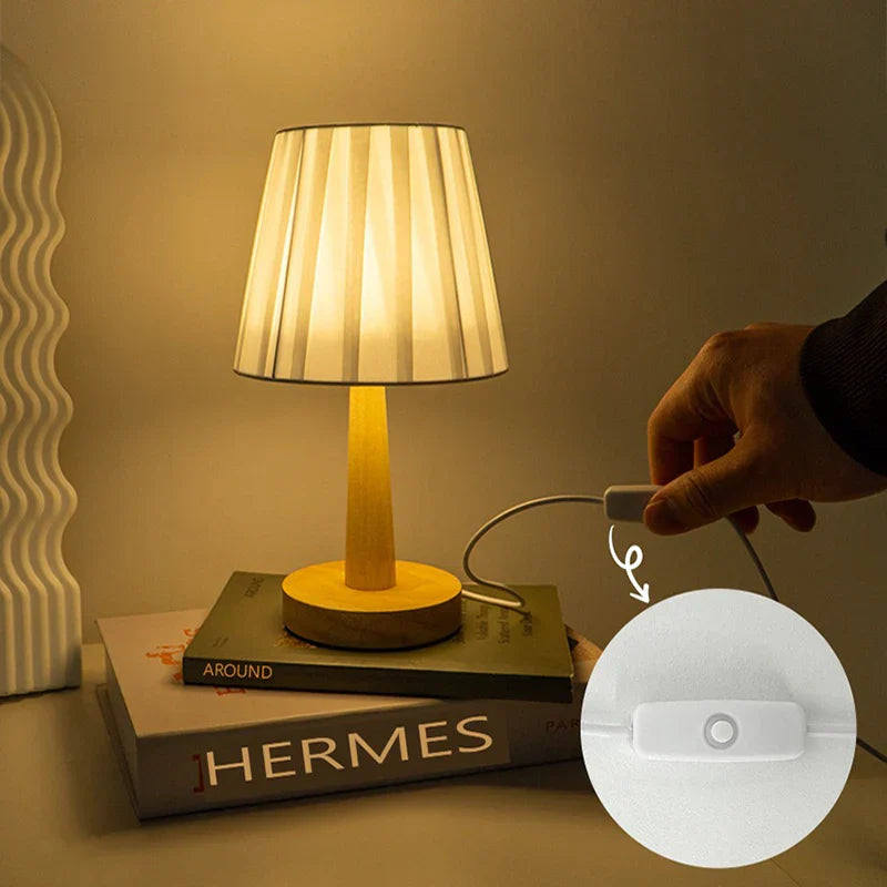 Modern Dimmable LED Table Lamp - for Bedroom and Living Room Kalsten