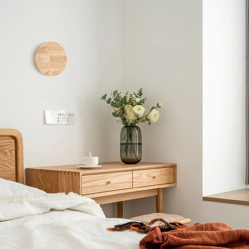 Nordic Wooden LED Wall Lamps