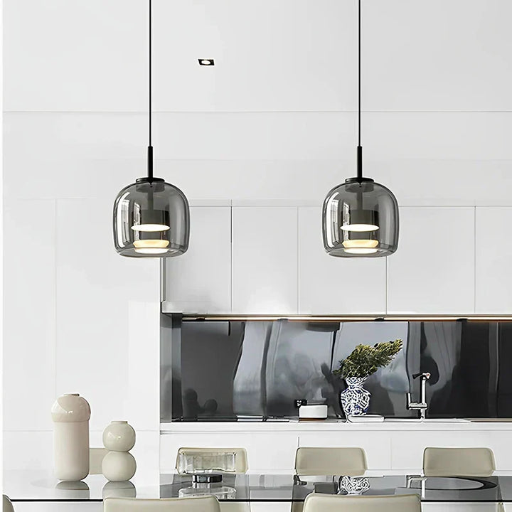 Kalsten | CrystalGlow Pendant Light - elegant pendant light made of clear glass
