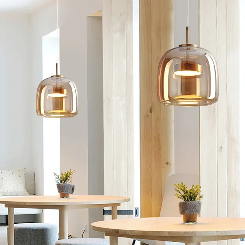 NordicGlow - Minimalistic LED Pendant Lamp for a Timeless Look | Kalsten