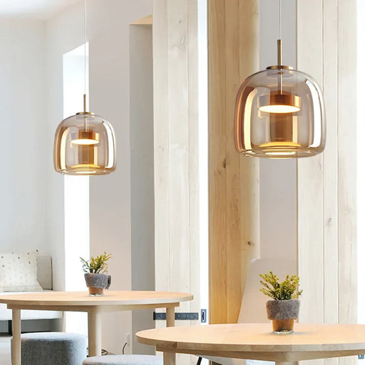 NordicGlow - Minimalistic LED Pendant Lamp for a Timeless Look | Kalsten