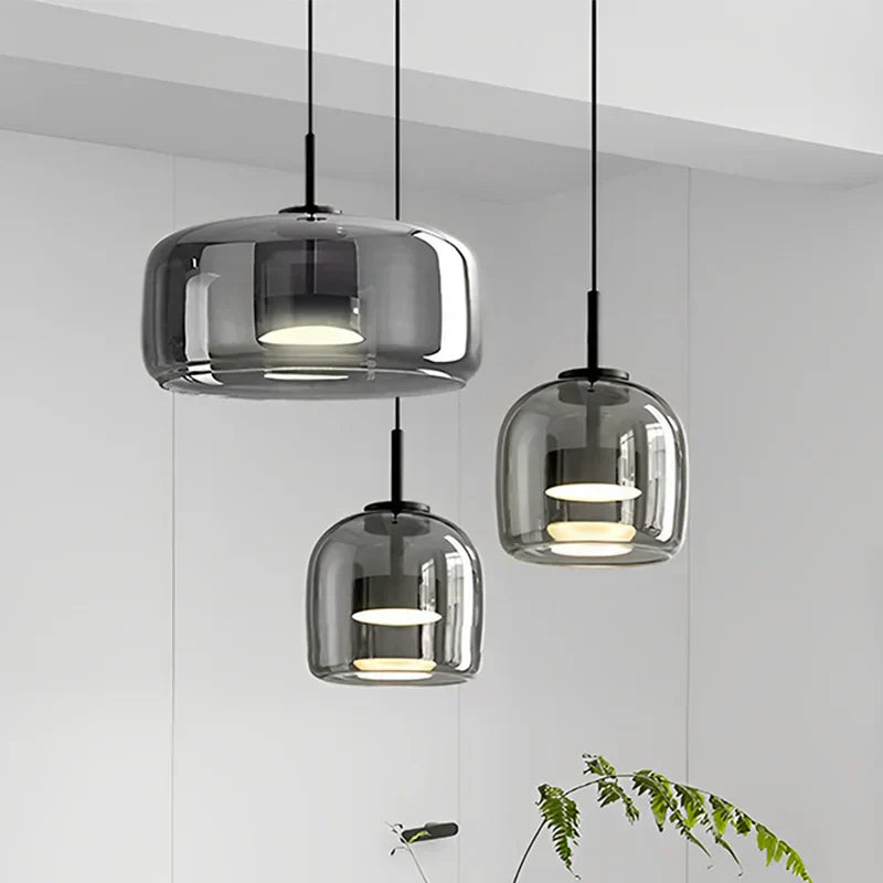 Kalsten | CrystalGlow Pendant Light - elegant pendant light made of clear glass