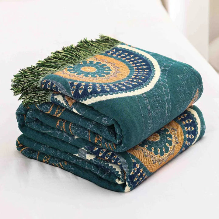 Paloma™ Boho Luxe Rug with Playful Fringes Noxord