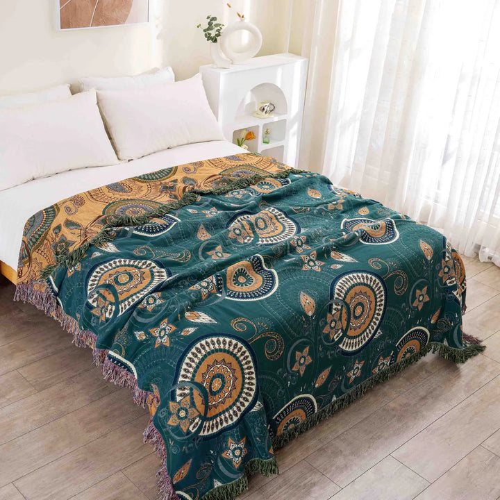 Paloma™ Boho Luxe Rug with Playful Fringes Noxord
