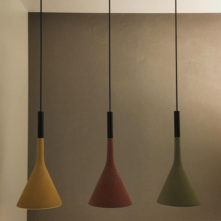 Conical Concrete Drop light Pendant Light | Kalsten