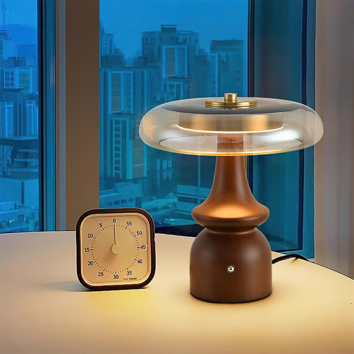 Modern Table Lamp Minimalist Design Ambient Lighting | Noxord