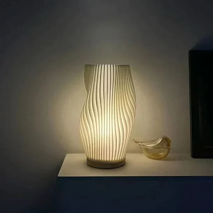 Wavecrest Lamp – Sleek USB-Powered Dimmable Table Lamp | Noxord