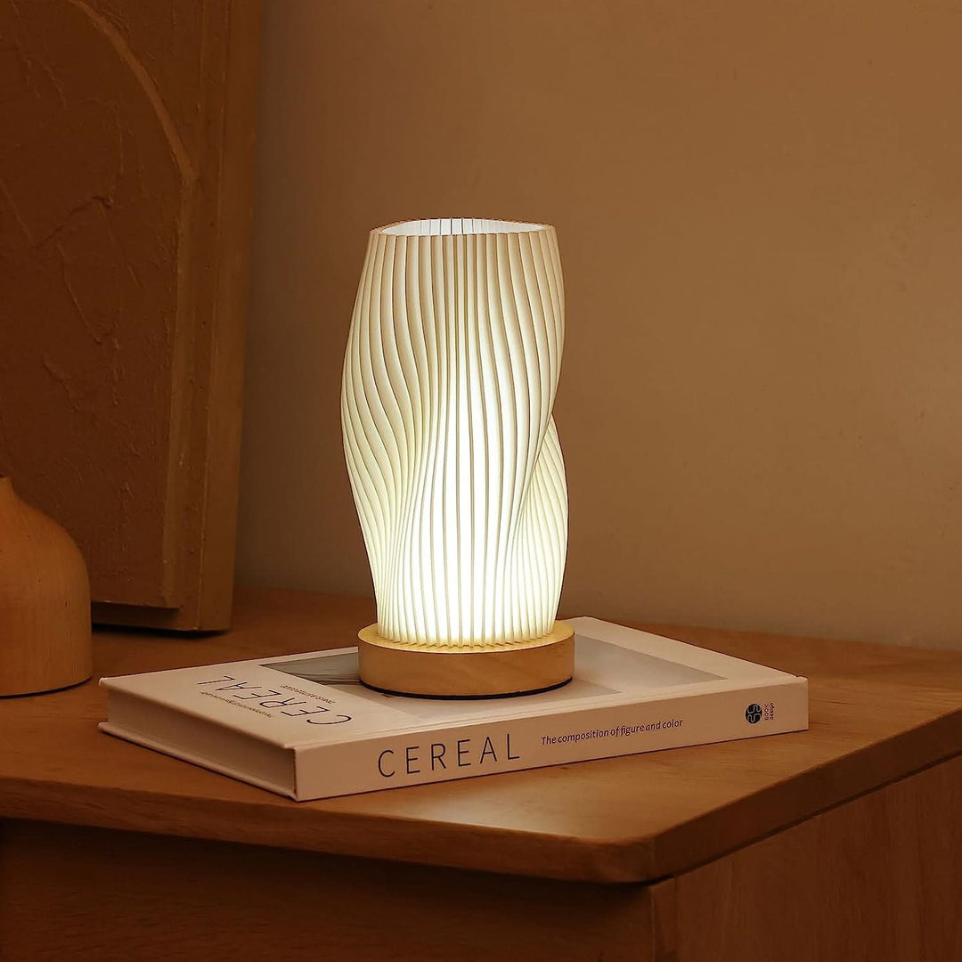 Wavecrest Lamp – Sleek USB-Powered Dimmable Table Lamp | Noxord