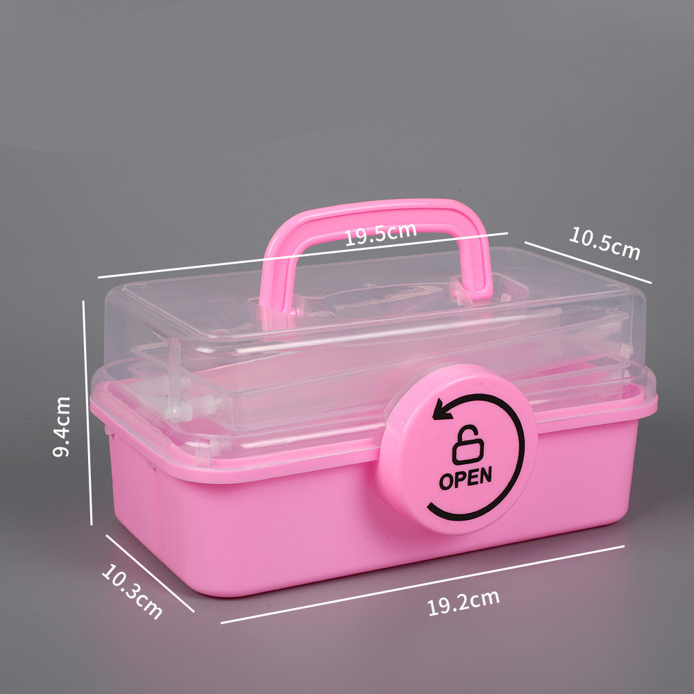 Portable Multi-Section Craft Storage Box Kalsten