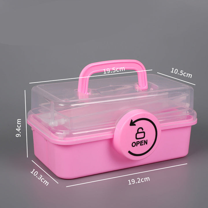 Portable Multi-Section Craft Storage Box Kalsten
