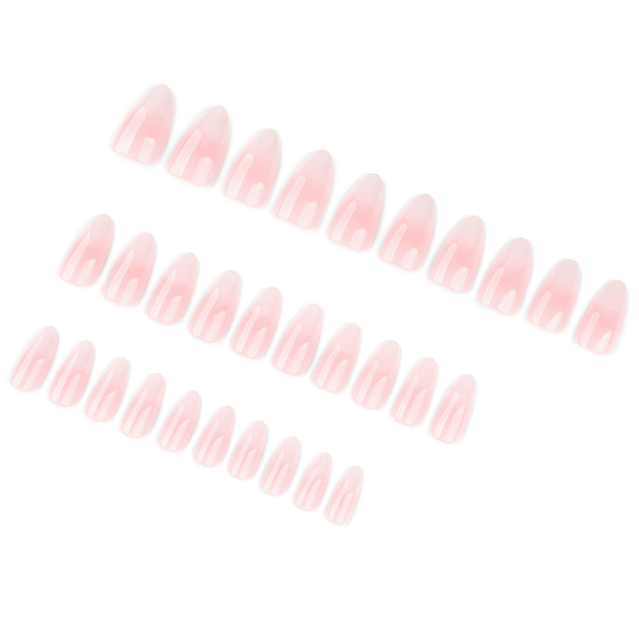 Stylish nail extensions with delicate ombre design Kalsten