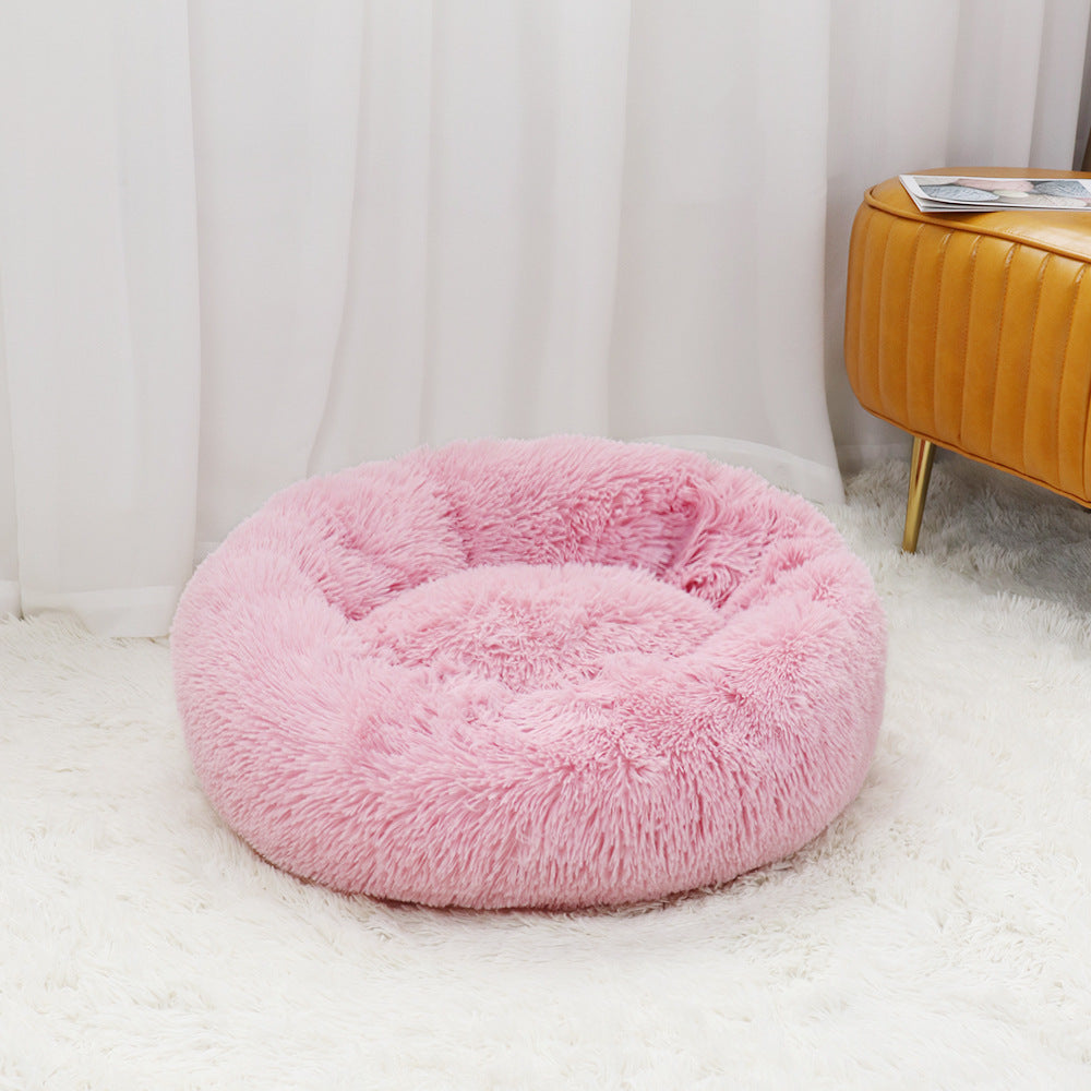 Washable Plush Dog Bed