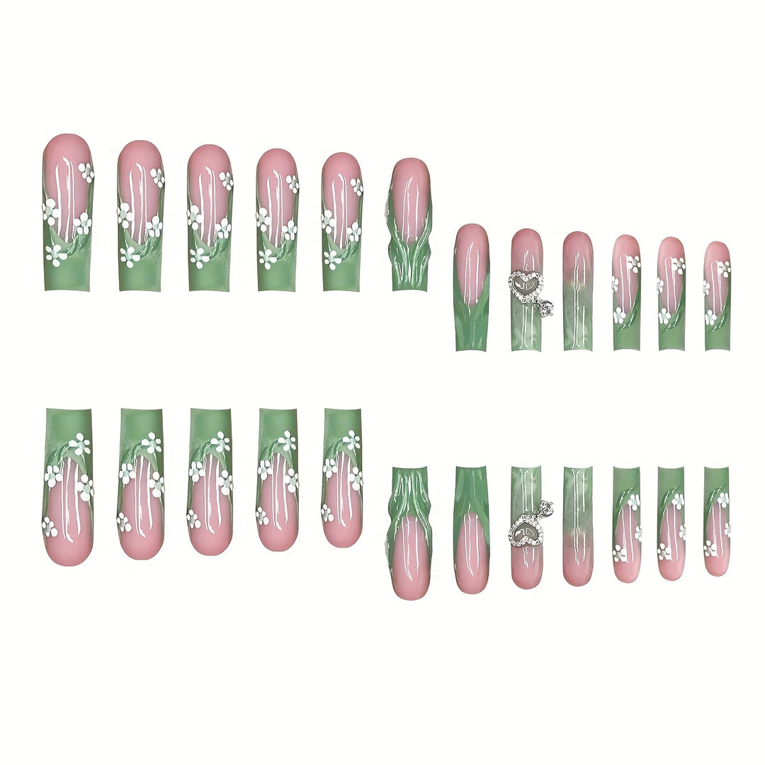 Floral 3D Decorative Nail Art Kalsten