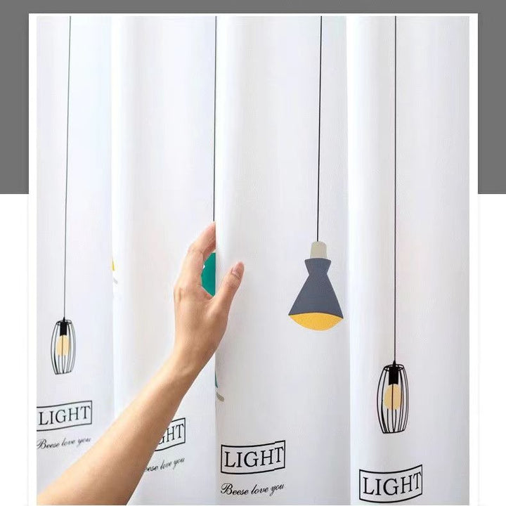 Light-Inspired Shower Curtain Kalsten