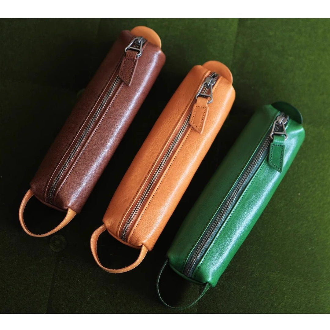Cozy Multi-Color Zippered Pencil Case