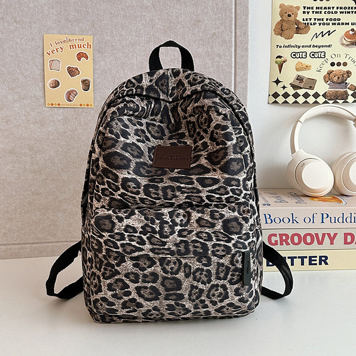 Stylish Animal Print Backpack Kalsten