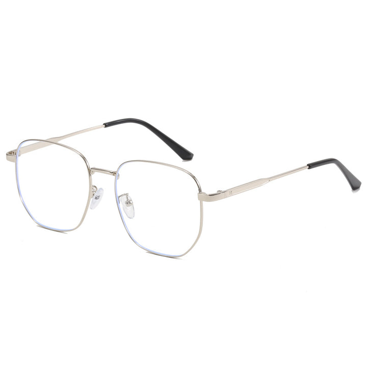 Women’s fashionable square glasses with lightweight metal frame Kalsten