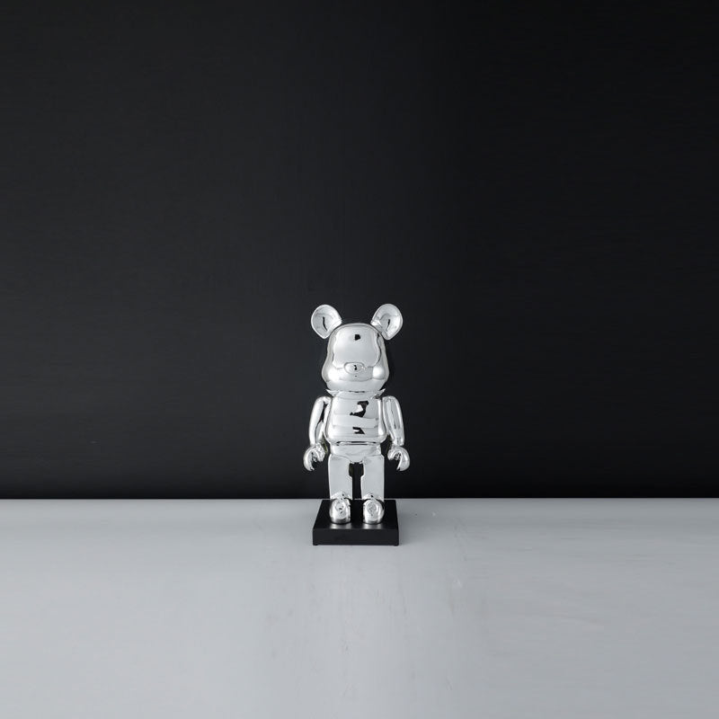 Golden Decorative Bear Figurine