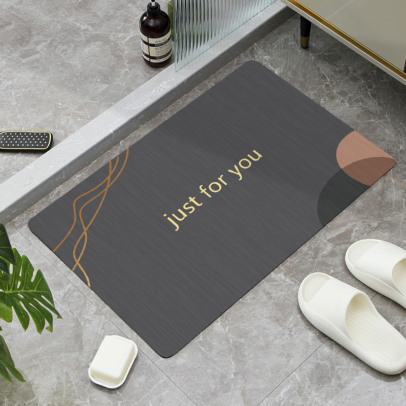 Modern Minimalist Bathroom Mat Kalsten