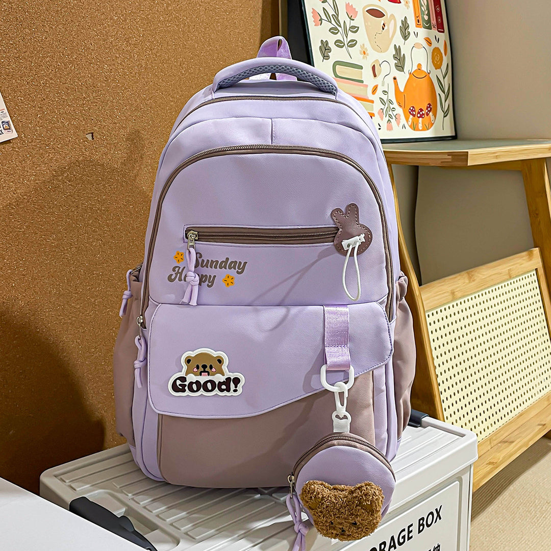 Backpack with Playful Design and Well-Structured Compartments Kalsten