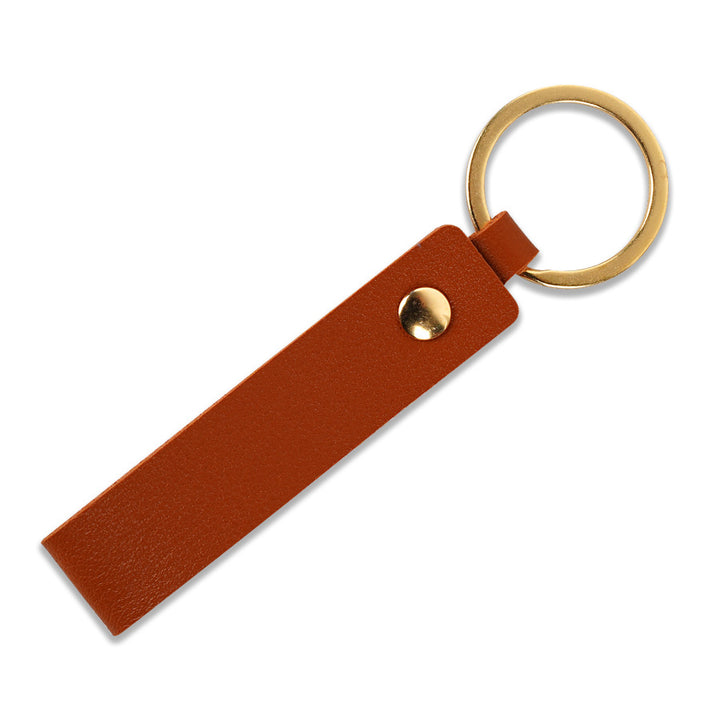 Unisex keychain made of high-quality synthetic leather with a sturdy loop Kalsten