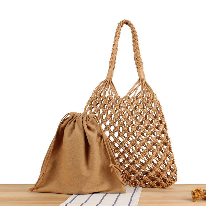 Net bag with integrated pouch Kalsten