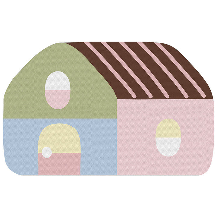 Playful Abstract Home Mat Kalsten