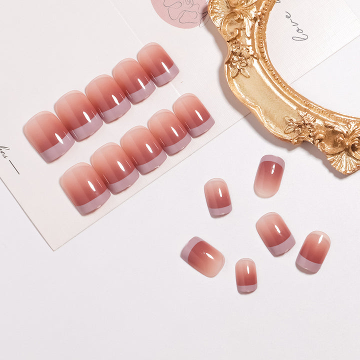 Elegant Ombre Nail Art Press-On Set Kalsten