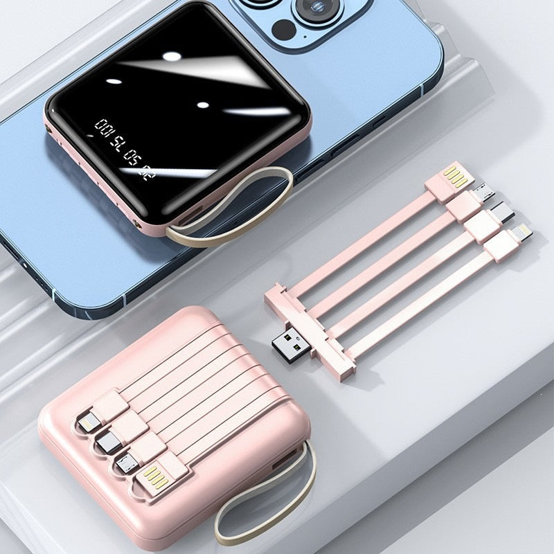 Compact power bank with integrated multi-port and digital display Kalsten