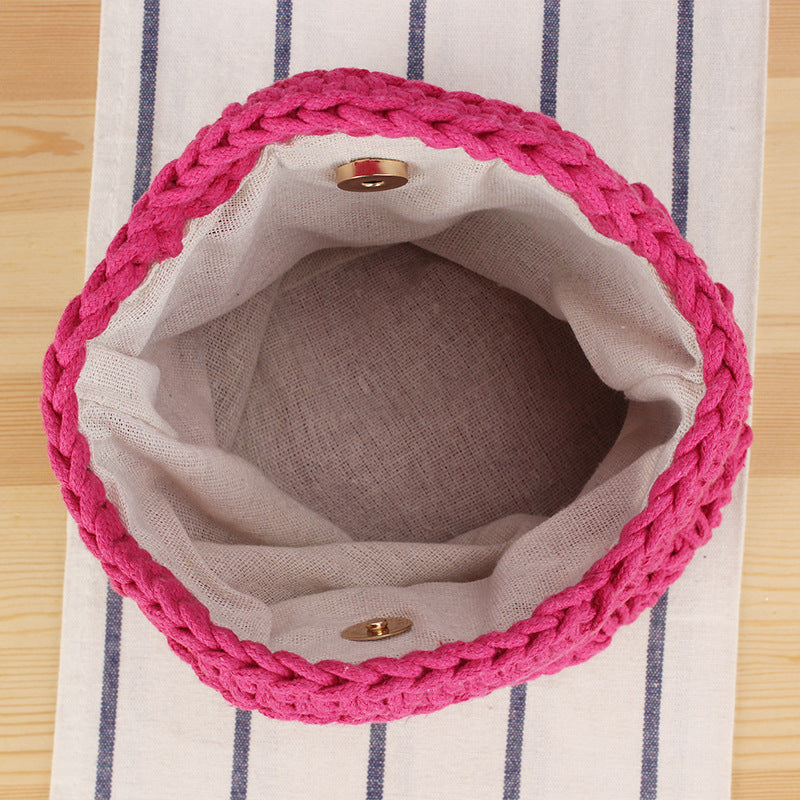 Hand-knotted shoulder bag Kalsten