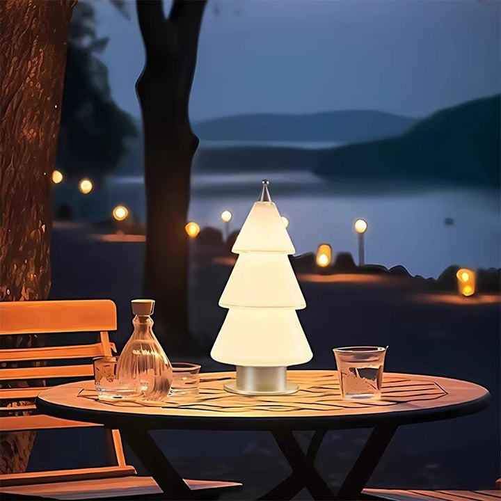 Artistic Christmas Tree Table Lamp
