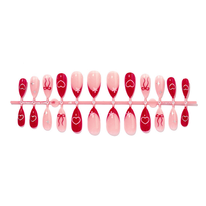 Creative nail art set with romantic accents Kalsten