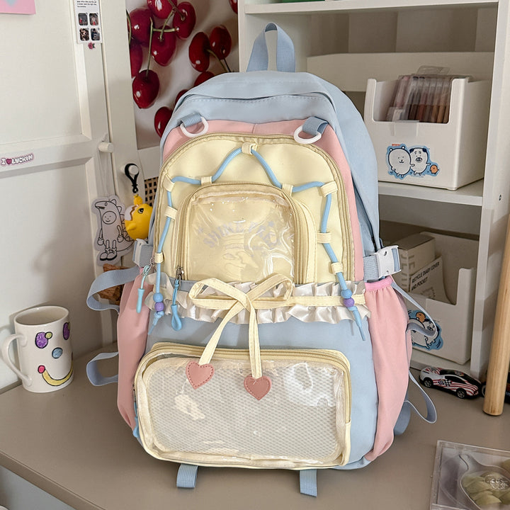 Stylish Multi-Pocket Casual Backpack