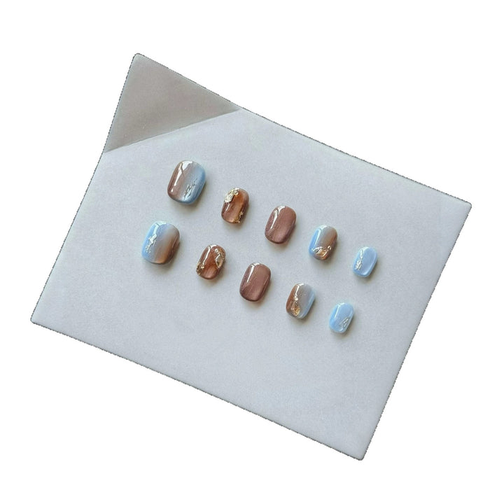 Artistic Ombre Gel Press-On Nail Set