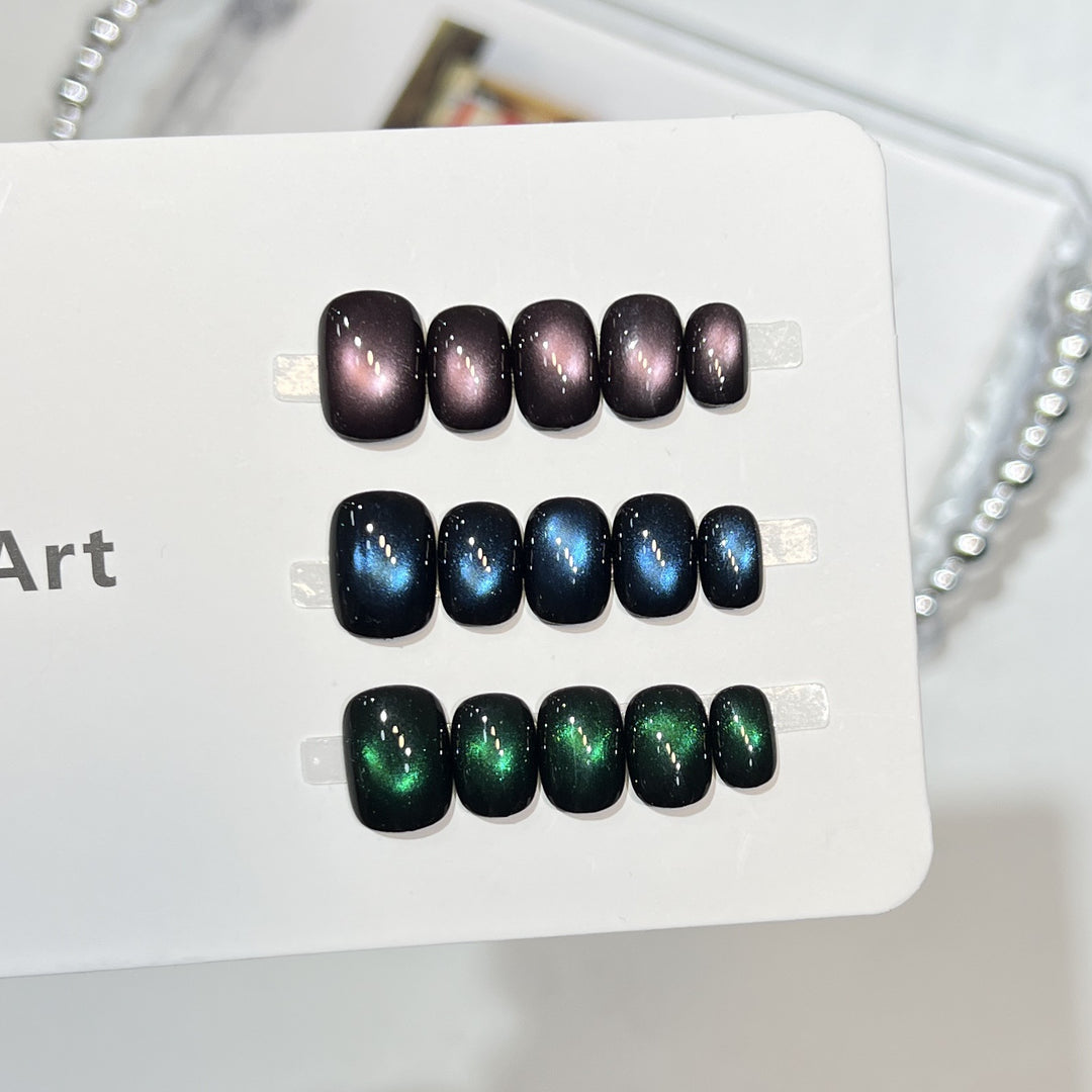 Galaxy Effect Press-On Nail Set Kalsten