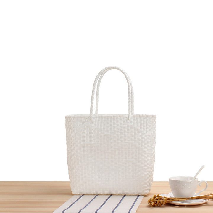 Practical tote bag with wave pattern Kalsten