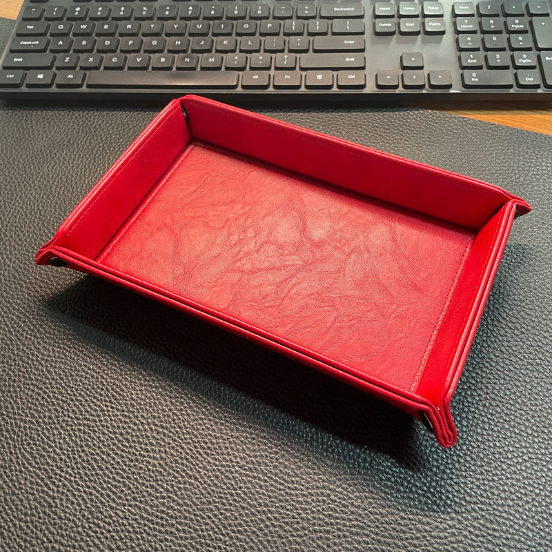 Stylish Leather Organizer Tray kalsten