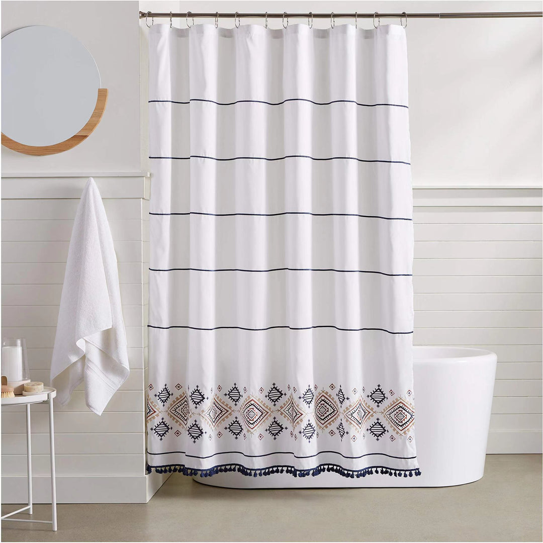 Artistic Patterned Shower Curtain Kalsten