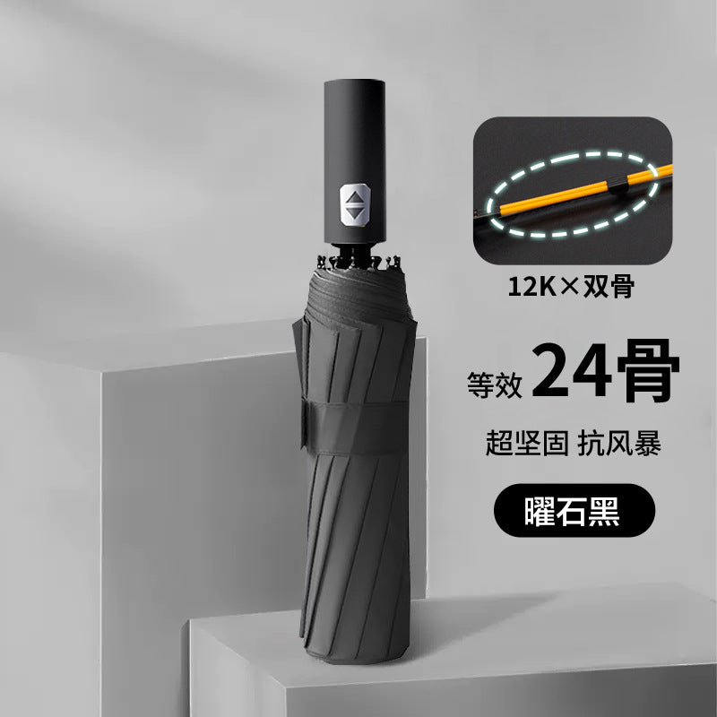 Ladies wind and rain protection umbrella with advanced double structure design Kalsten