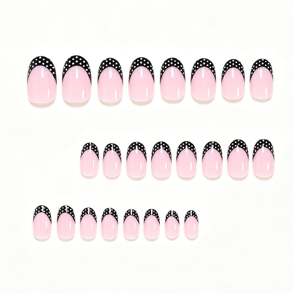 Designer French Tip Nail Art Kalsten