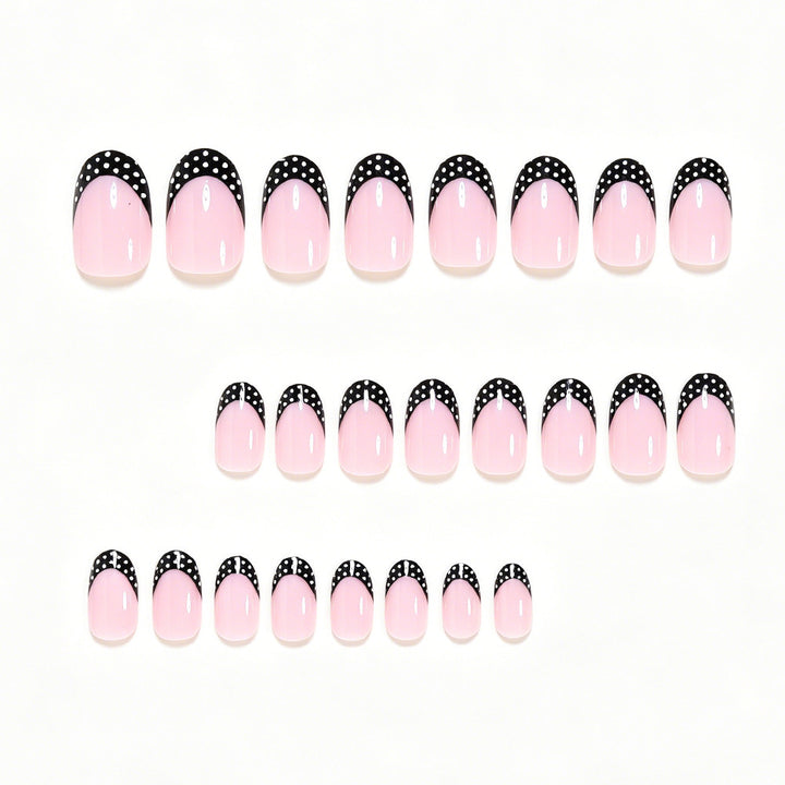 Designer French Tip Nail Art Kalsten