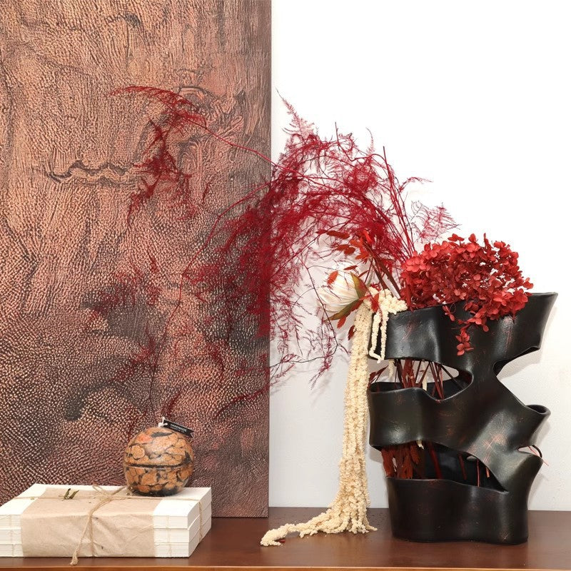 Sculptural Abstract Decorative Vase