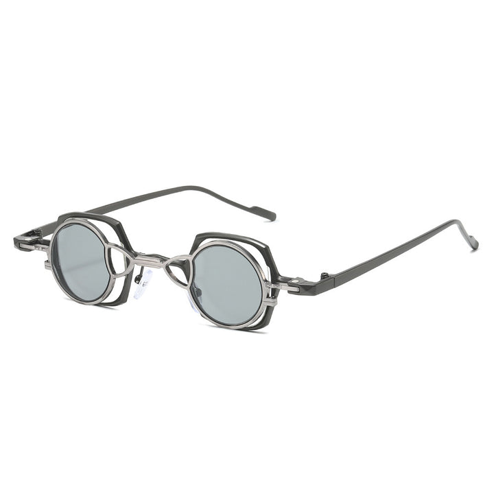Futuristic Double-Lens Shield Sunglasses Kalsten