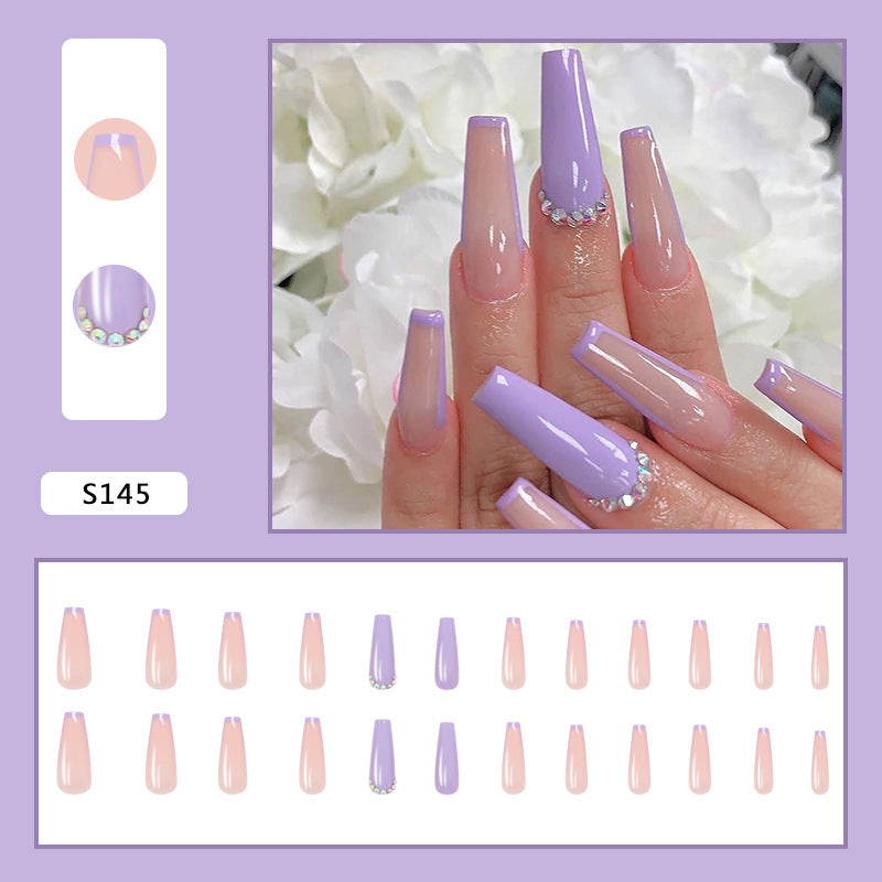 Artificial nail set with elegant and sparkling design Kalsten