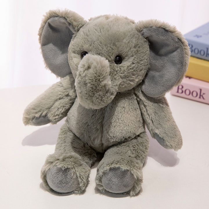 Premium Plush Lamb Comforter Stuffed Toy with Soft Faux-Fur and Embroidered Features Kalsten