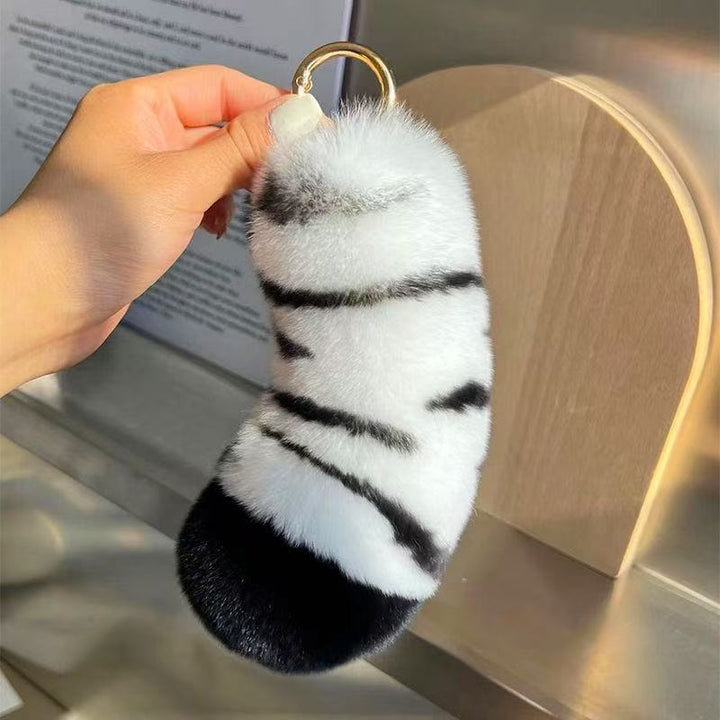 Plush Animal-Themed Keychain Accessory Kalsten