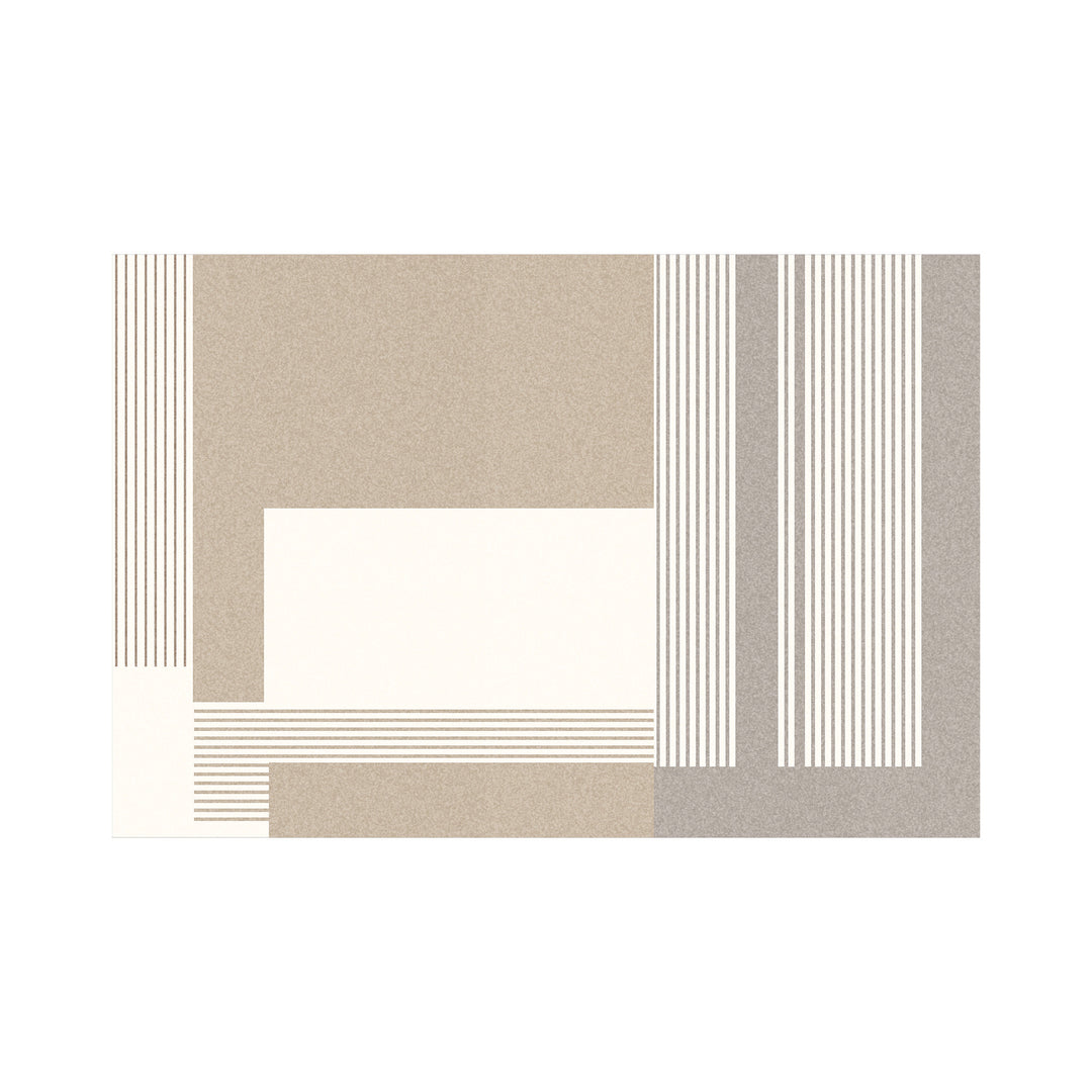 Textured Abstract Design Bath Mat Kalsten