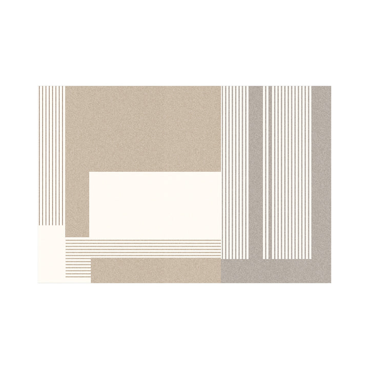 Textured Abstract Design Bath Mat Kalsten