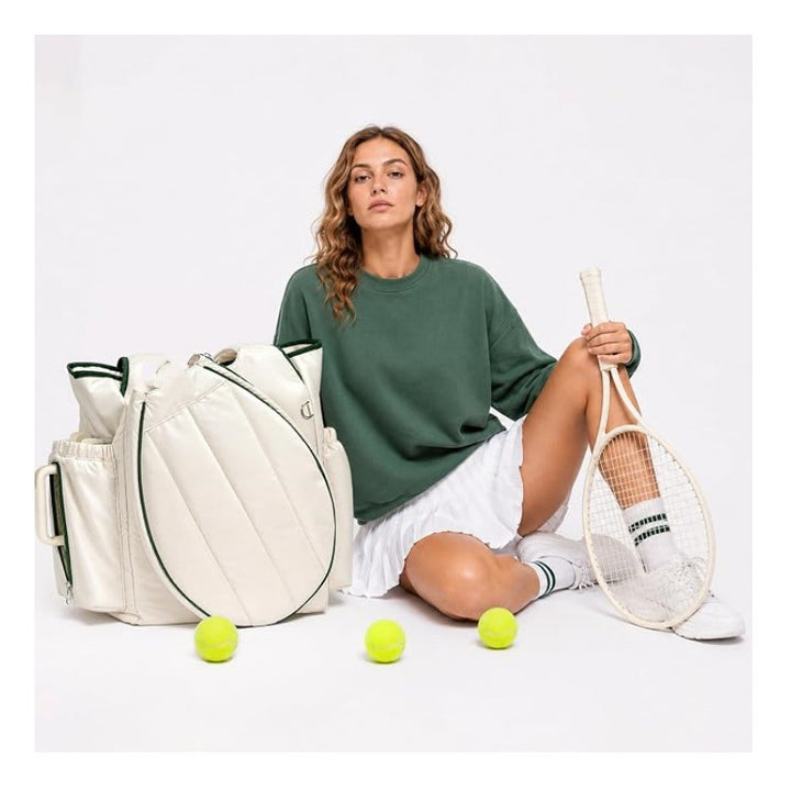 Versatile Quilted Tennis Tote Kalsten